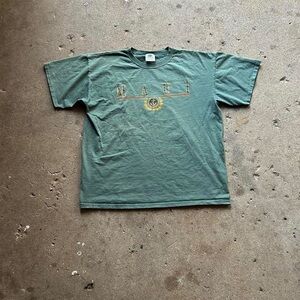 Maui Graphic Tee in Forest Green
